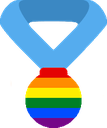 Emoji gay_medal